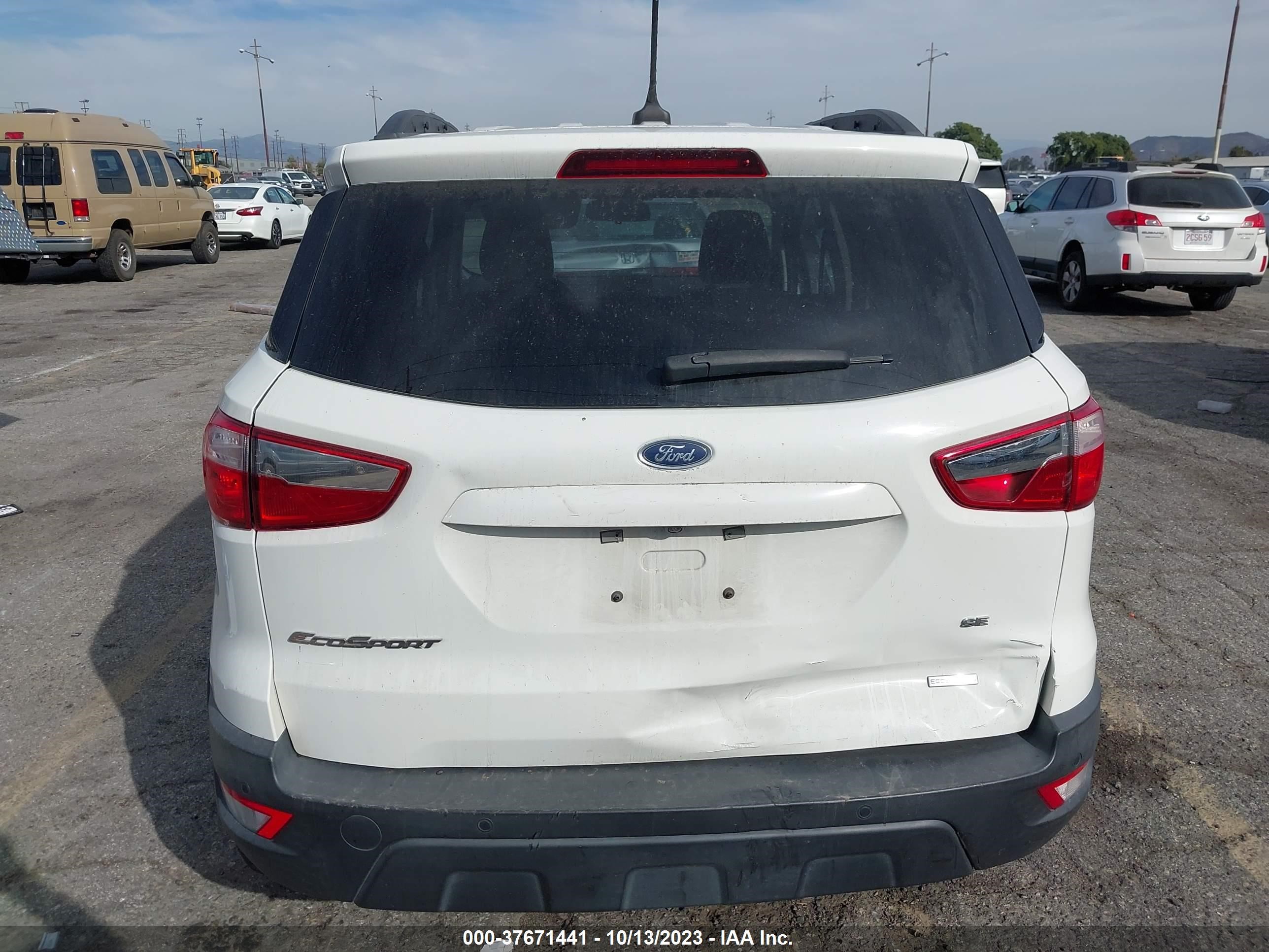 Photo 15 VIN: MAJ3S2GE4KC256962 - FORD ECOSPORT 