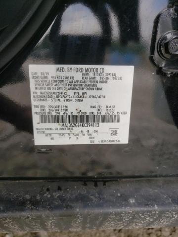 Photo 12 VIN: MAJ3S2GE4KC294112 - FORD ECOSPORT 