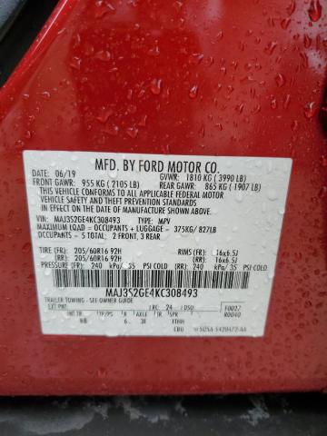 Photo 11 VIN: MAJ3S2GE4KC308493 - FORD ECOSPORT 