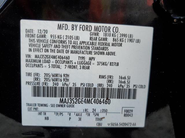 Photo 13 VIN: MAJ3S2GE4MC406460 - FORD ECOSPORT S 