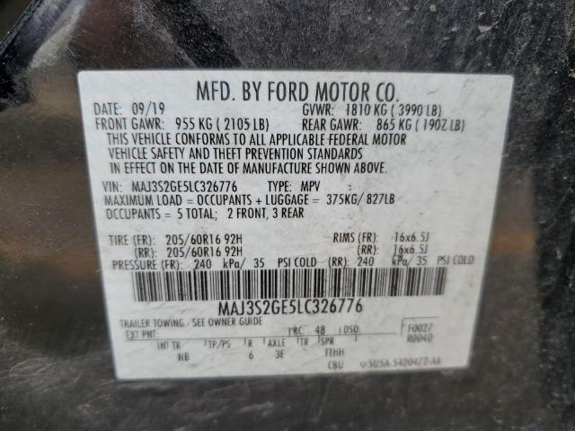 Photo 13 VIN: MAJ3S2GE5LC326776 - FORD ECOSPORT S 