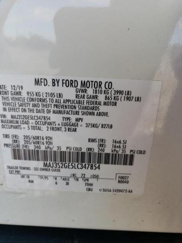 Photo 11 VIN: MAJ3S2GE5LC347854 - FORD ECOSPORT 