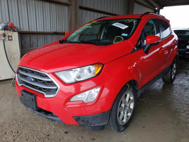 Photo 1 VIN: MAJ3S2GE7KC267356 - FORD ECOSPORT S 