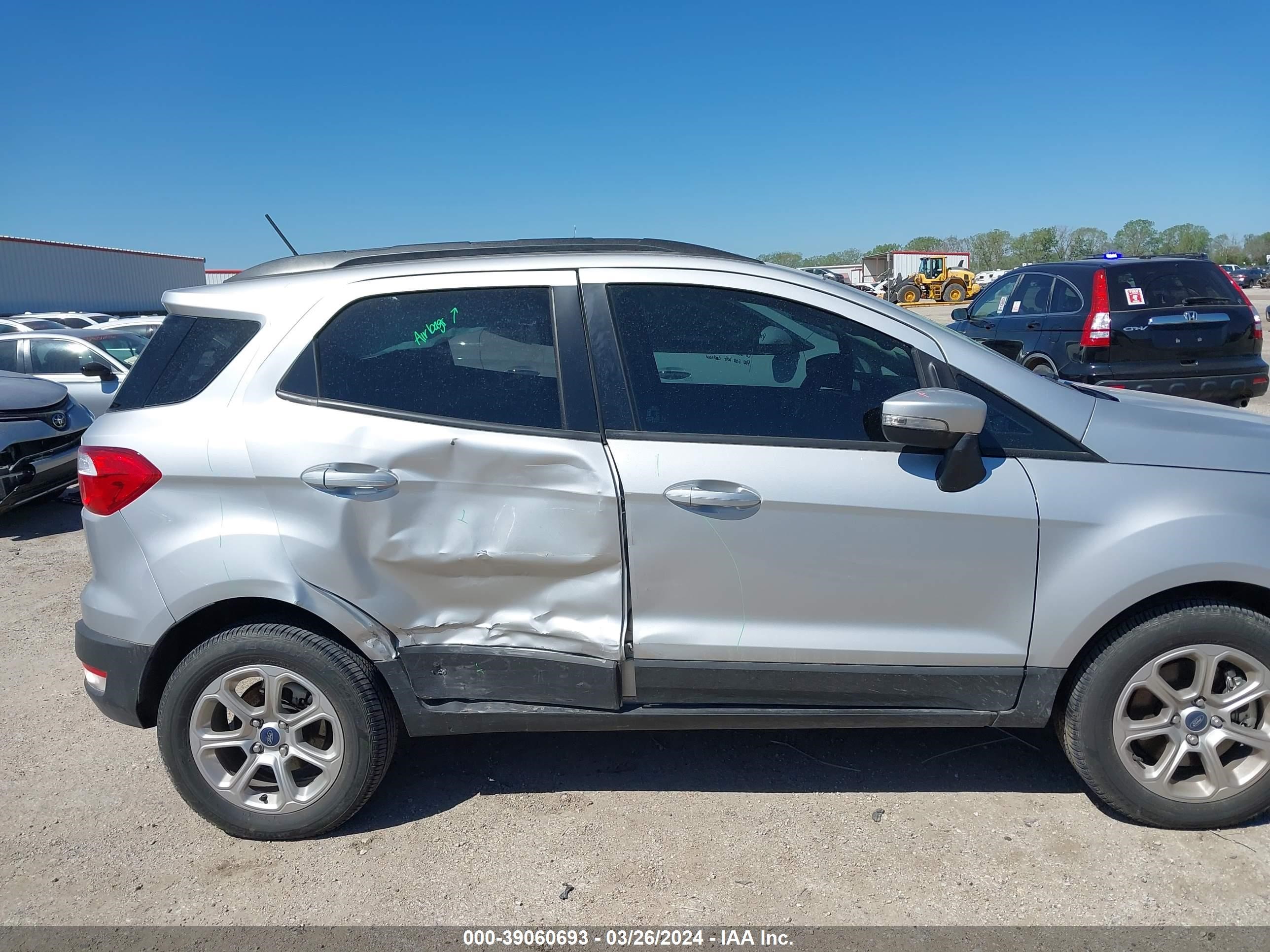 Photo 12 VIN: MAJ3S2GE8MC397696 - FORD ECOSPORT 