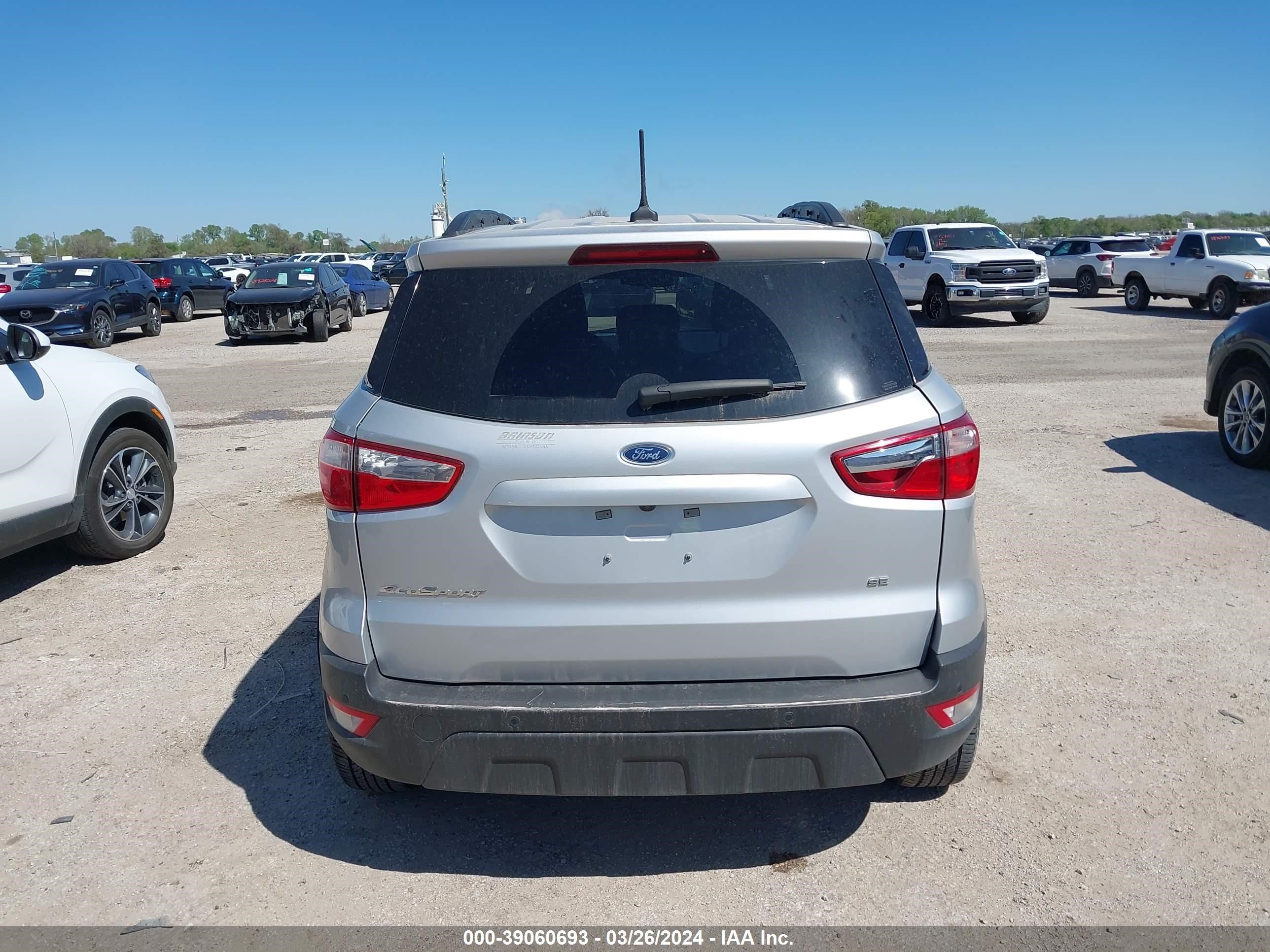 Photo 15 VIN: MAJ3S2GE8MC397696 - FORD ECOSPORT 