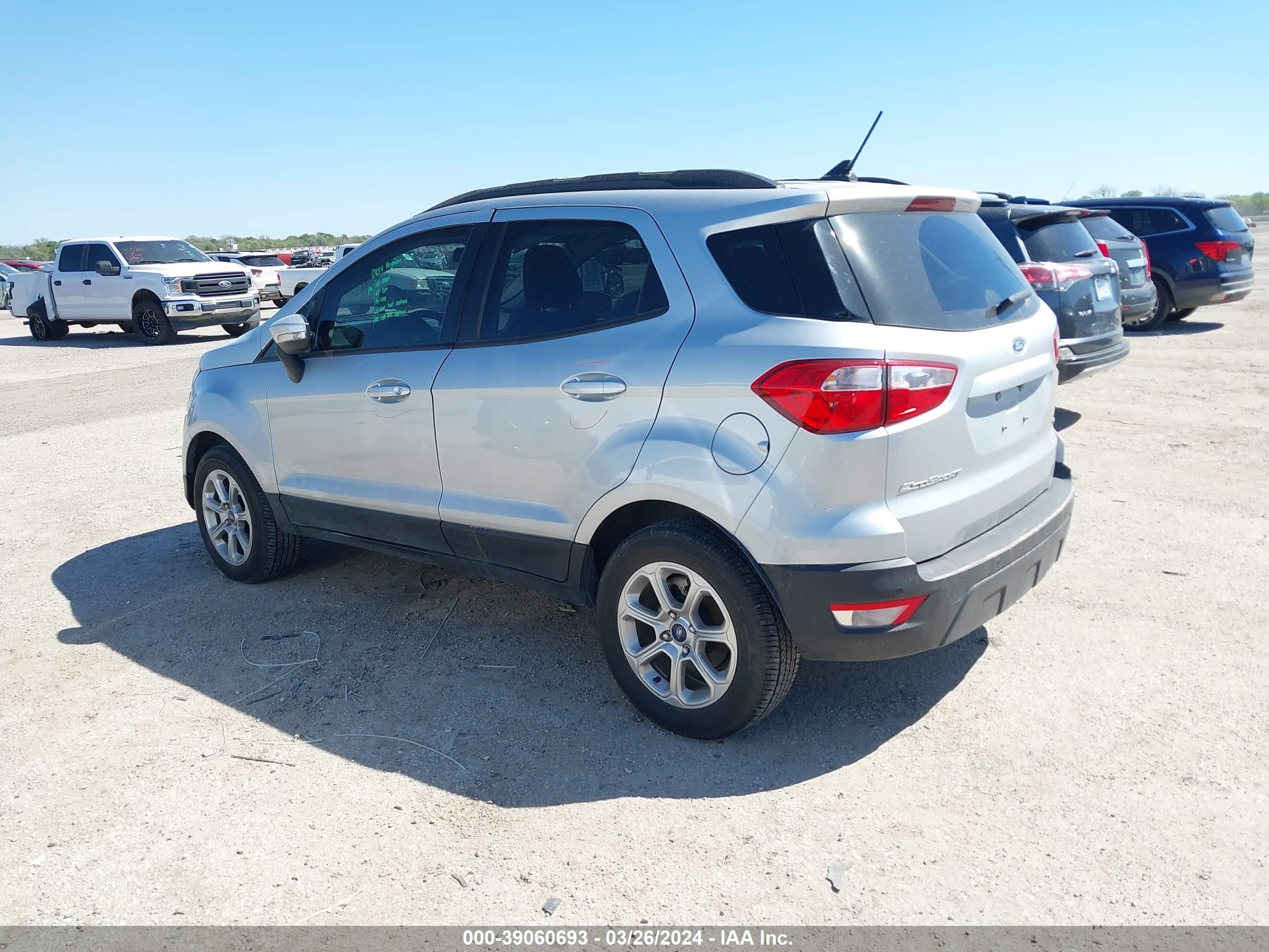 Photo 2 VIN: MAJ3S2GE8MC397696 - FORD ECOSPORT 