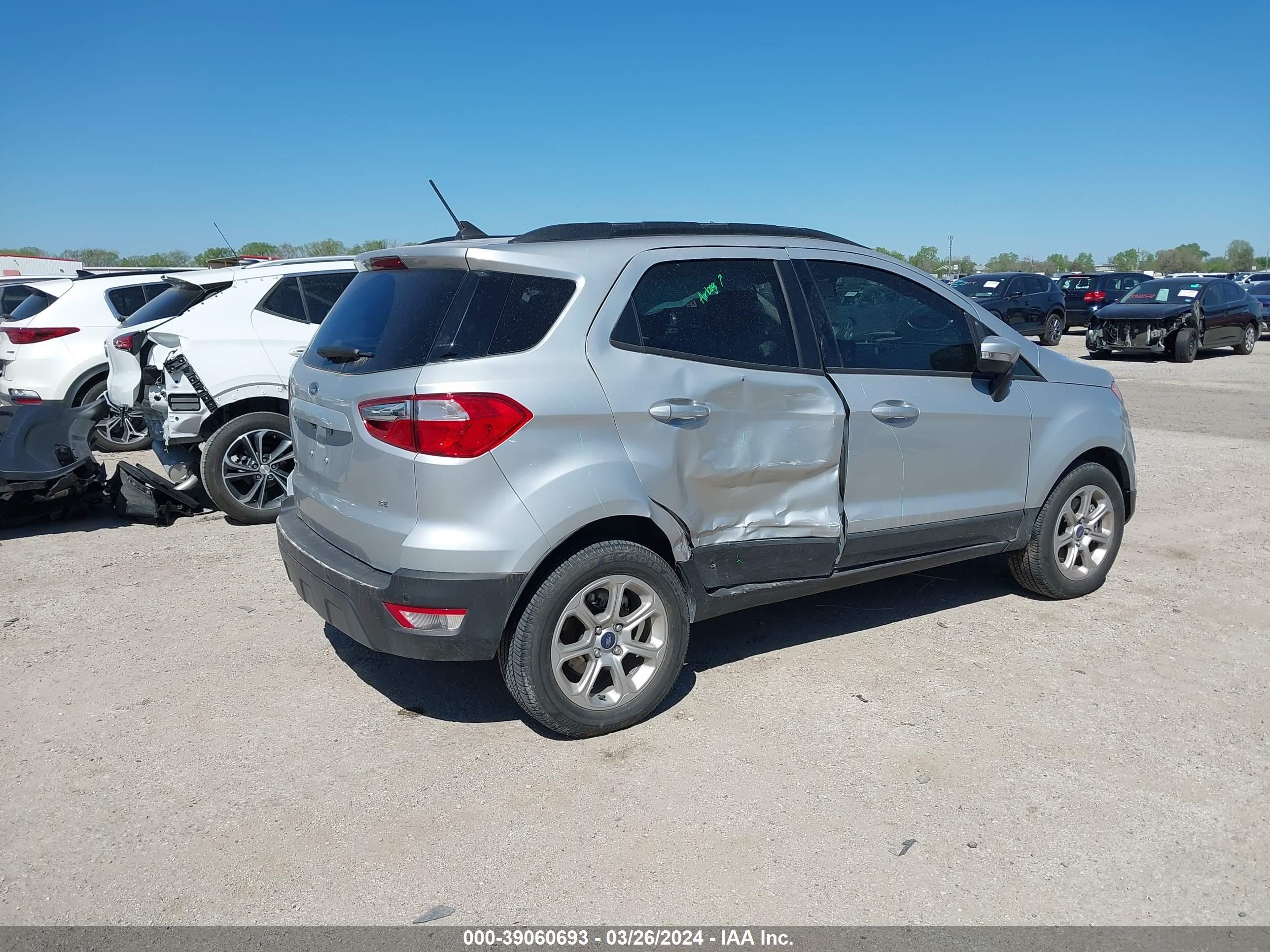 Photo 3 VIN: MAJ3S2GE8MC397696 - FORD ECOSPORT 