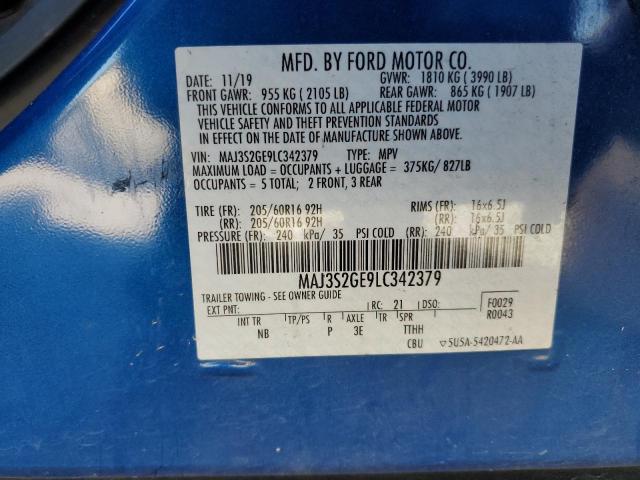 Photo 11 VIN: MAJ3S2GE9LC342379 - FORD ECOSPORT 