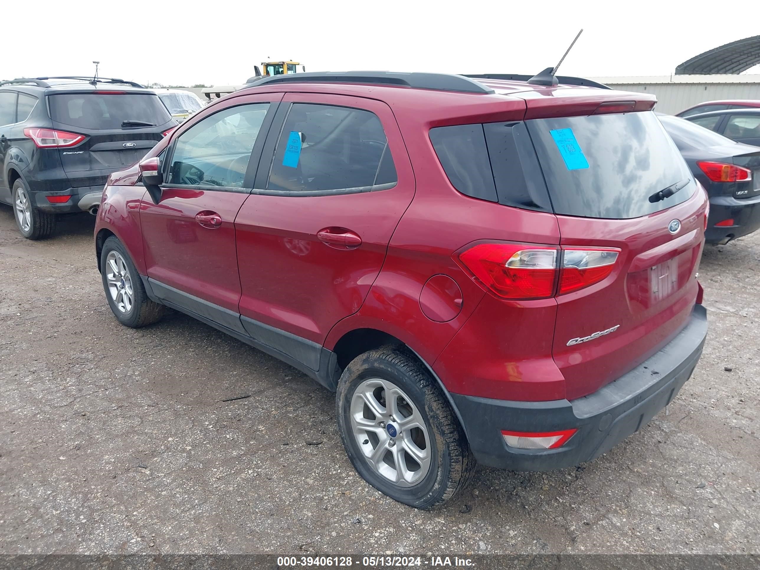 Photo 2 VIN: MAJ3S2GE9MC439986 - FORD ECOSPORT 