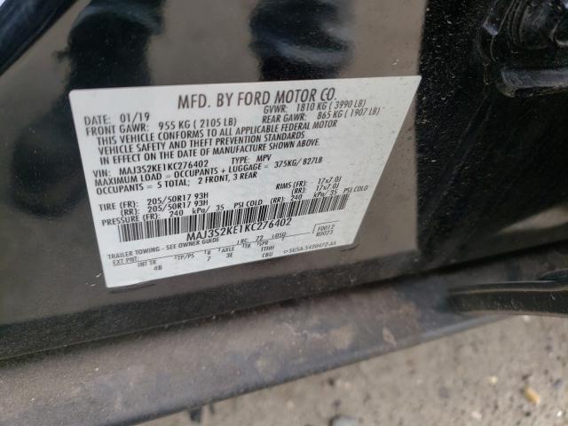 Photo 9 VIN: MAJ3S2KE1KC276402 - FORD ECOSPORT T 