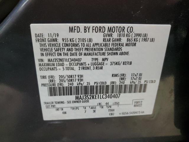 Photo 13 VIN: MAJ3S2KE1LC340407 - FORD ECOSPORT T 