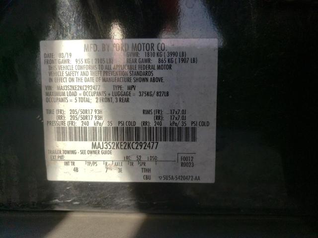 Photo 12 VIN: MAJ3S2KE2KC292477 - FORD ECOSPORT T 