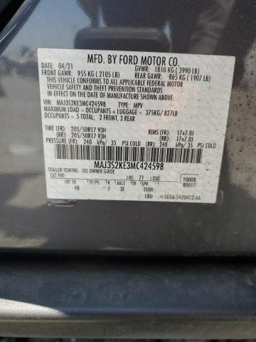 Photo 12 VIN: MAJ3S2KE3MC424598 - FORD ECOSPORT 