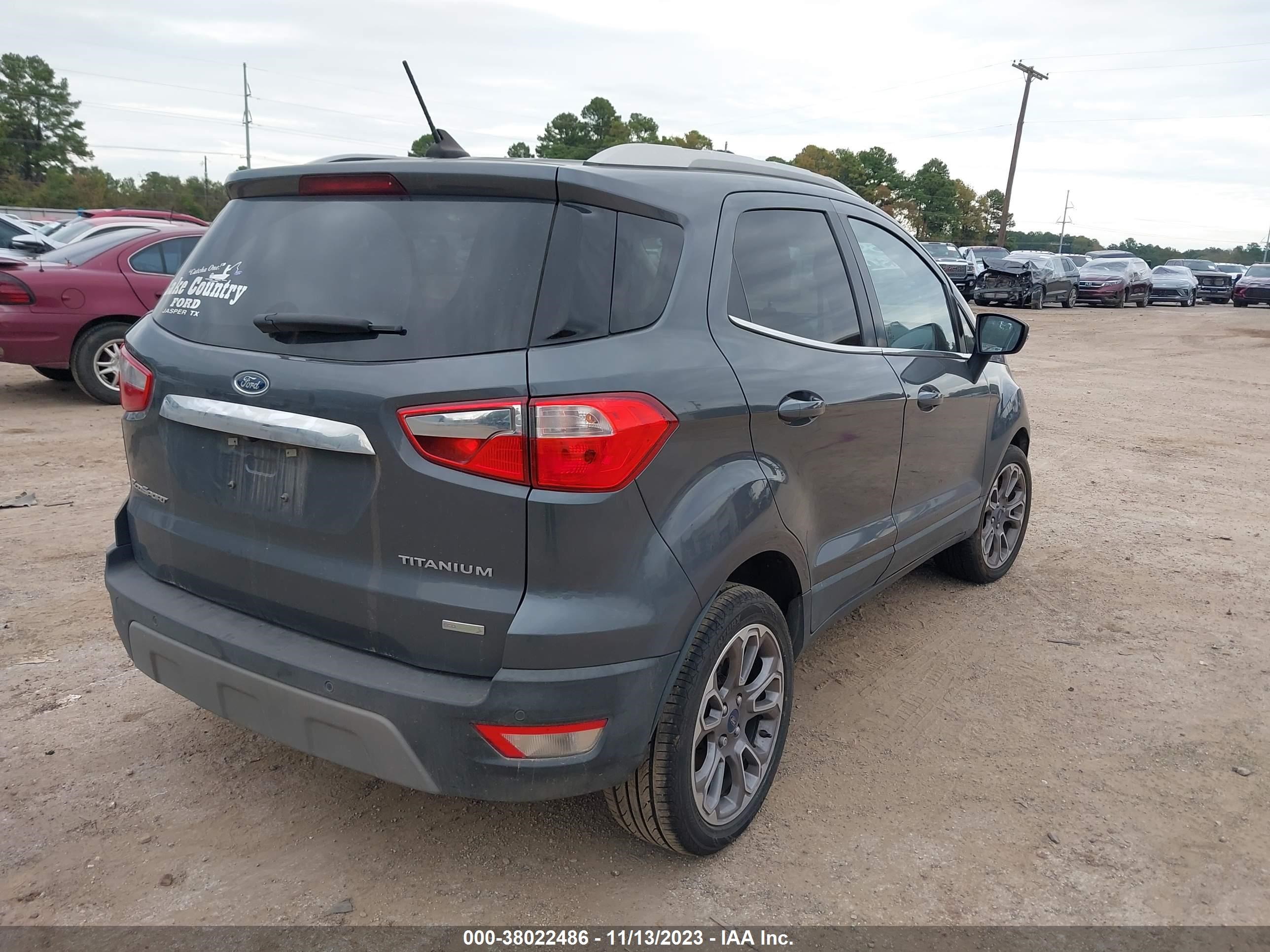 Photo 3 VIN: MAJ3S2KE4LC328686 - FORD ECOSPORT 