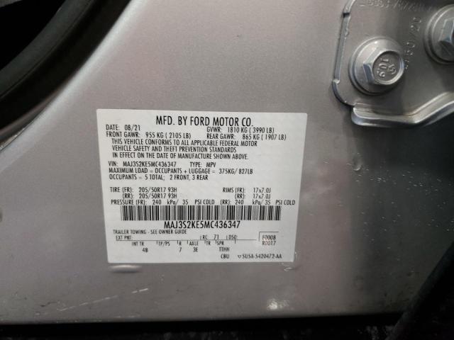 Photo 11 VIN: MAJ3S2KE5MC436347 - FORD ECOSPORT T 