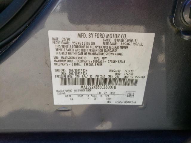 Photo 12 VIN: MAJ3S2KE8LC360010 - FORD ECOSPORT T 