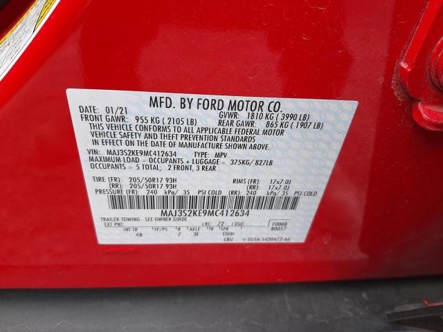 Photo 9 VIN: MAJ3S2KE9MC412634 - FORD ECOSPORT T 