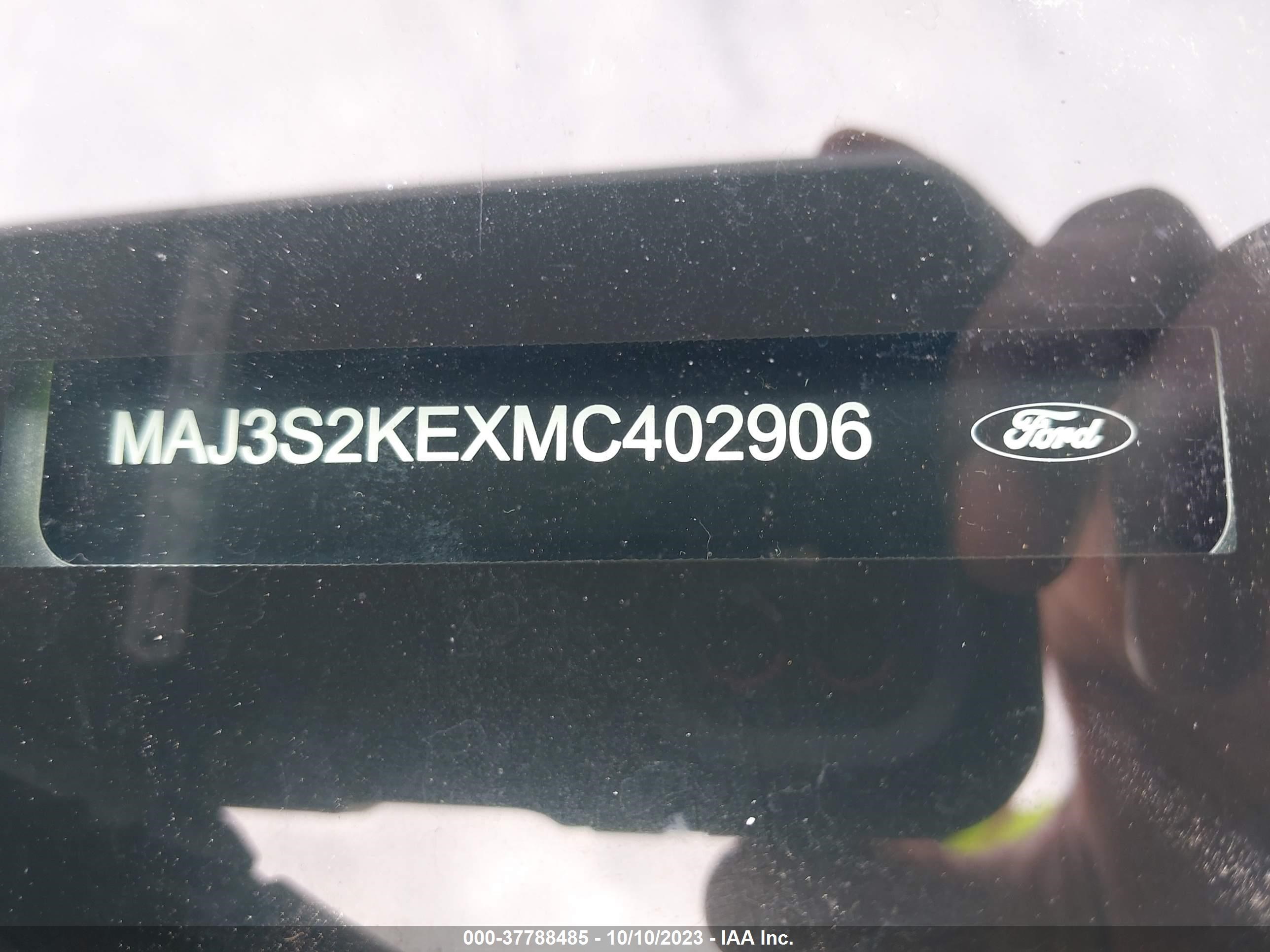 Photo 8 VIN: MAJ3S2KEXMC402906 - FORD ECOSPORT 