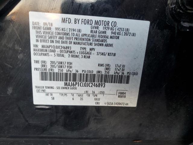 Photo 11 VIN: MAJ6P1CL0JC246893 - FORD ECOSPORT 