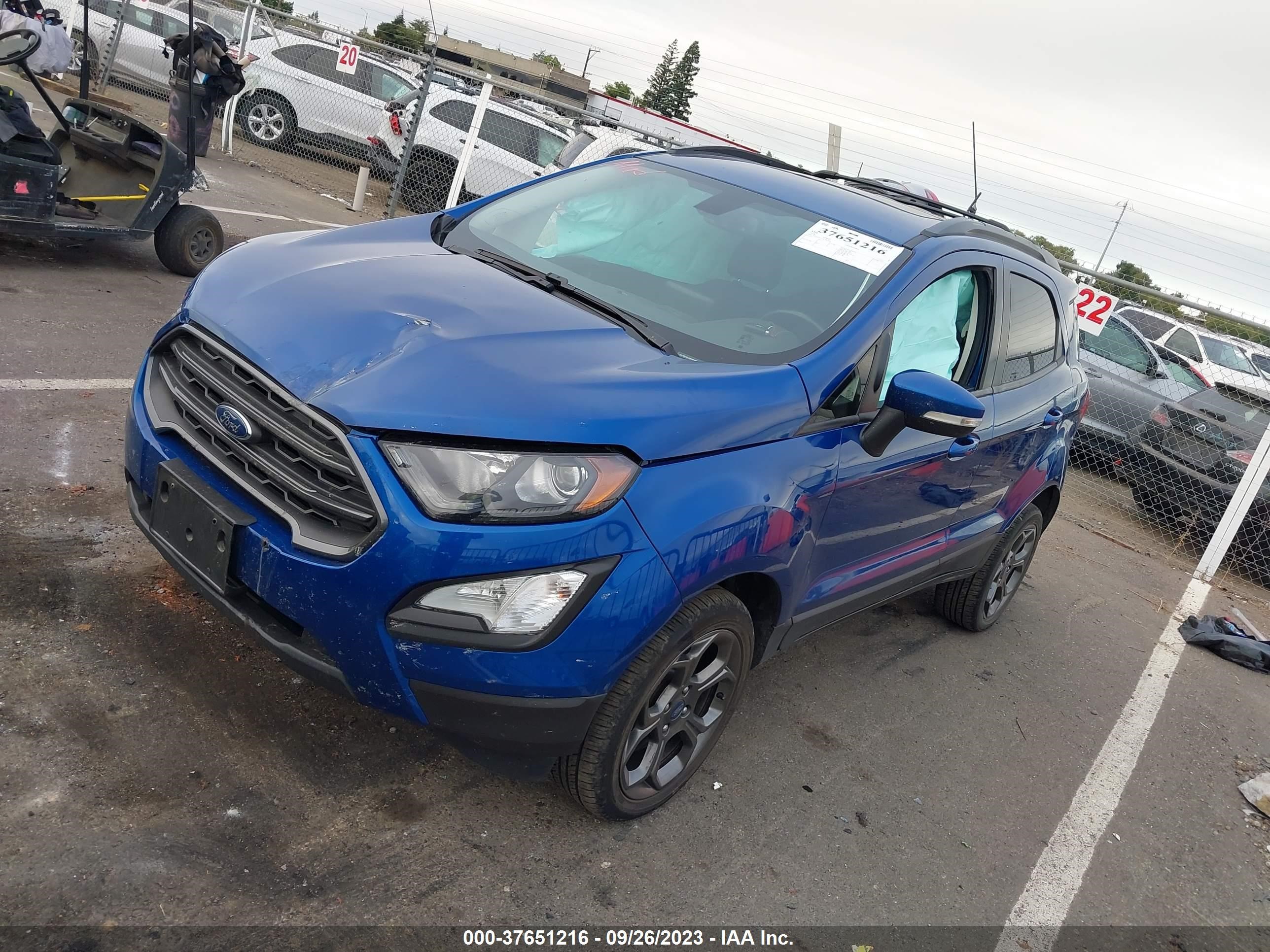 Photo 1 VIN: MAJ6P1CL3JC244569 - FORD ECOSPORT 