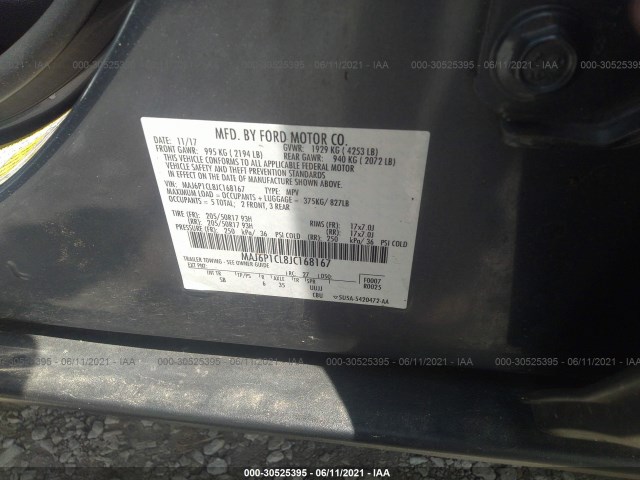 Photo 8 VIN: MAJ6P1CL8JC168167 - FORD ECOSPORT 