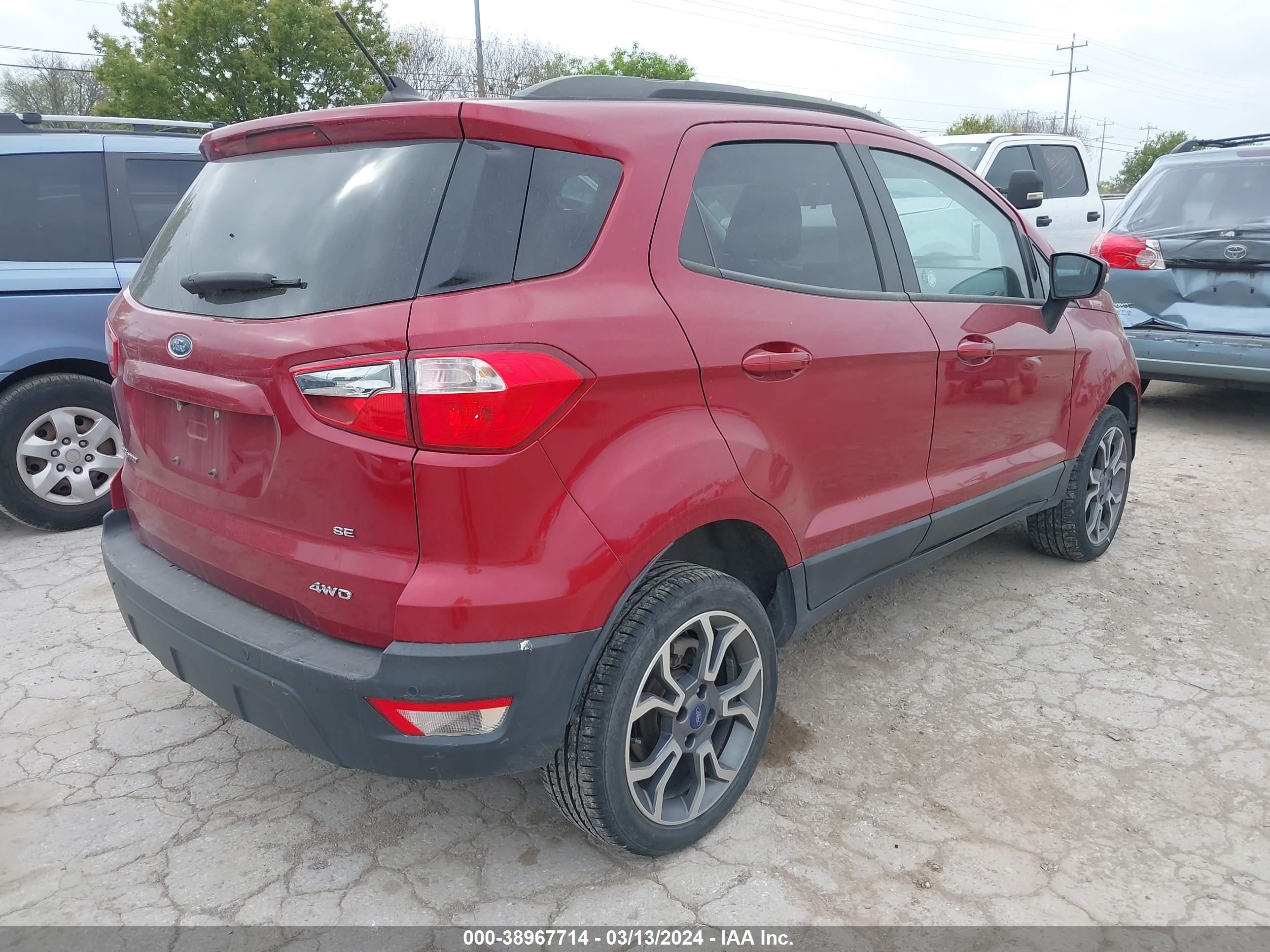 Photo 3 VIN: MAJ6P1UL0JC209860 - FORD ECOSPORT 