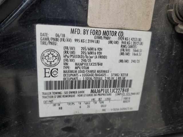 Photo 11 VIN: MAJ6P1UL1JC227848 - FORD ECOSPORT S 