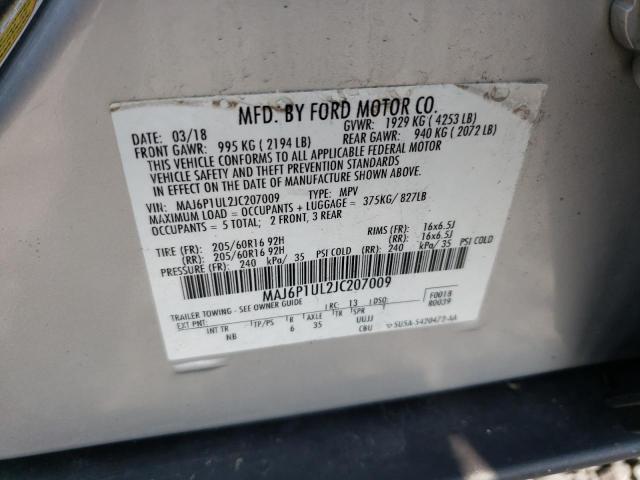 Photo 11 VIN: MAJ6P1UL2JC207009 - FORD ECOSPORT 