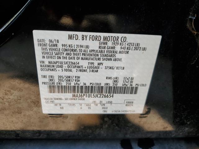 Photo 12 VIN: MAJ6P1UL5JC226654 - FORD ECOSPORT 