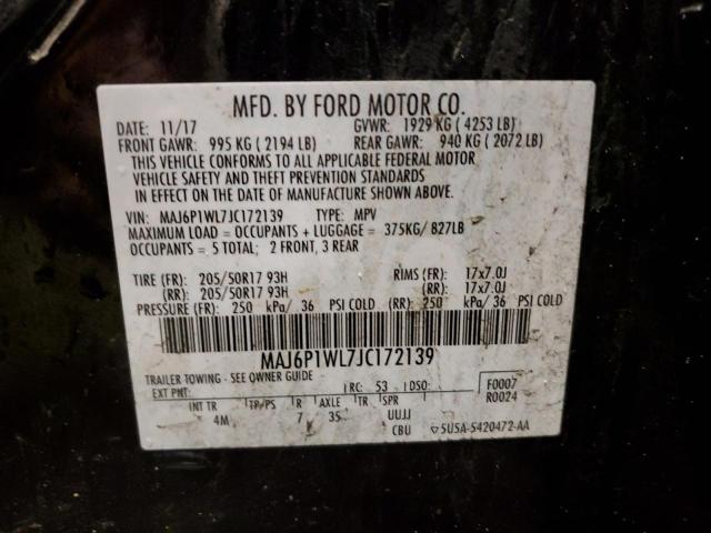 Photo 11 VIN: MAJ6P1WL7JC172139 - FORD ECOSPORT T 