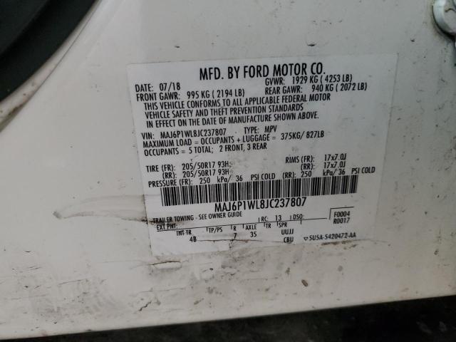 Photo 13 VIN: MAJ6P1WL8JC237807 - FORD ECOSPORT T 