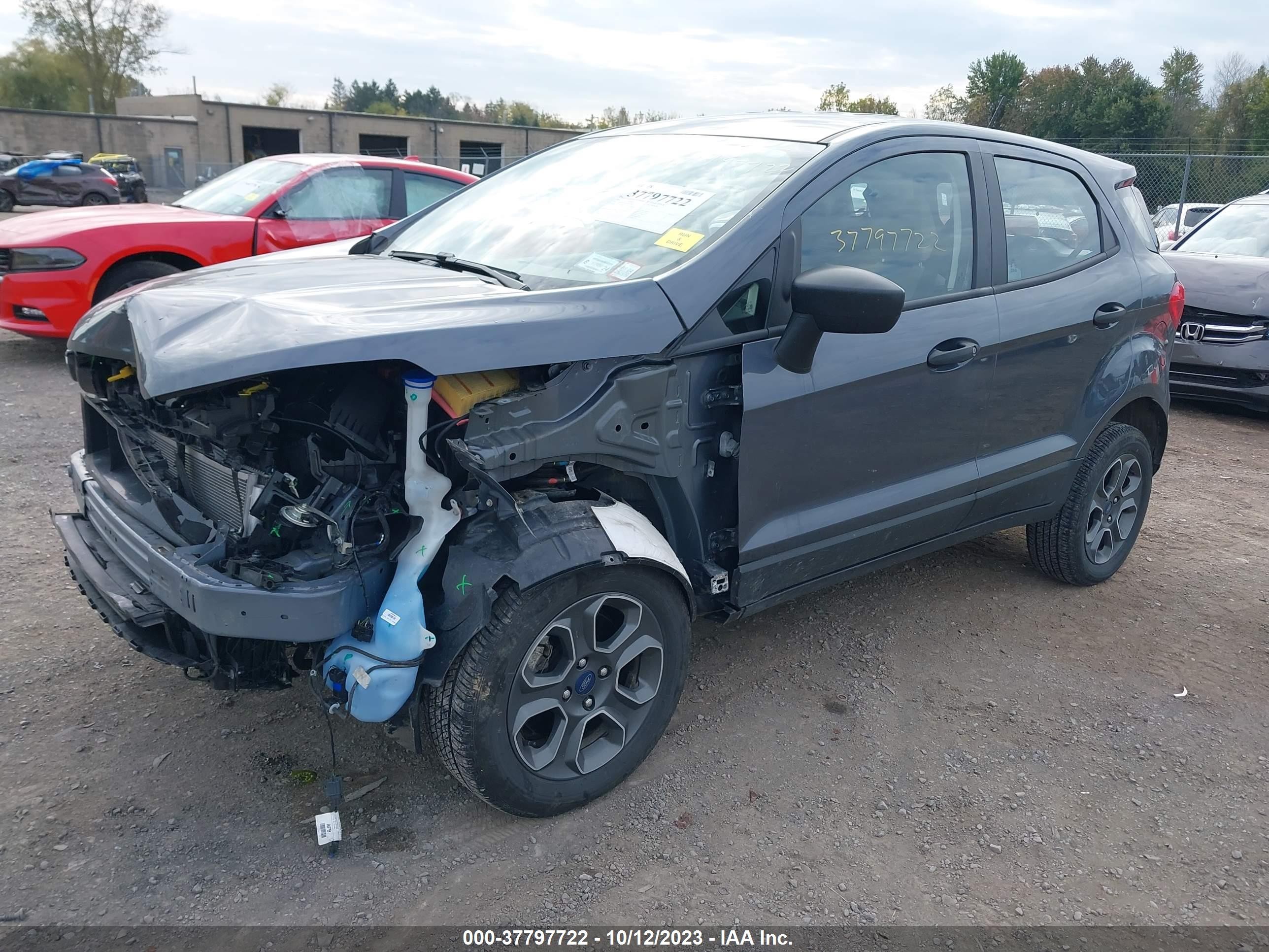 Photo 1 VIN: MAJ6S3FL1NC467950 - FORD ECOSPORT 