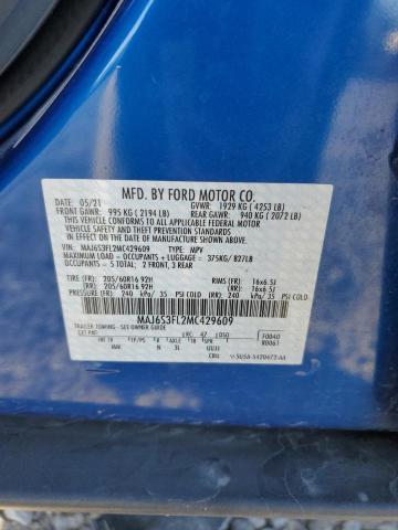 Photo 11 VIN: MAJ6S3FL2MC429609 - FORD ECOSPORT S 