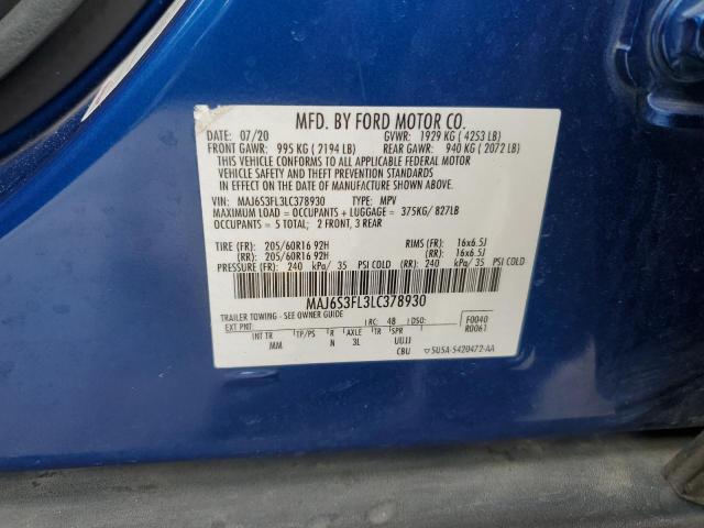 Photo 12 VIN: MAJ6S3FL3LC378930 - FORD ECOSPORT S 