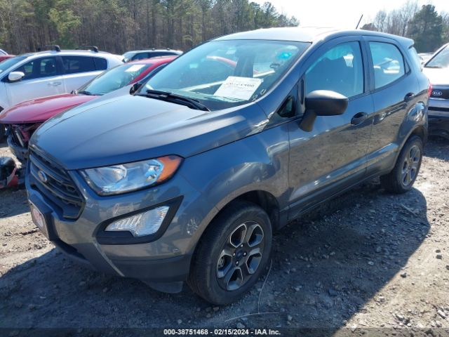 Photo 1 VIN: MAJ6S3FL7KC273676 - FORD ECOSPORT 