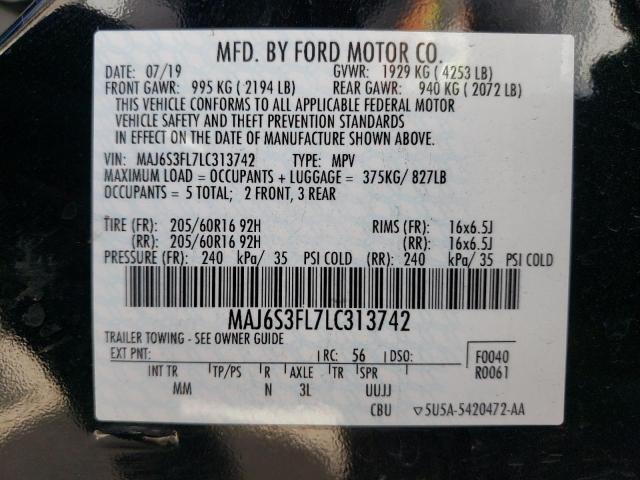 Photo 13 VIN: MAJ6S3FL7LC313742 - FORD ECOSPORT S 