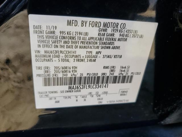 Photo 11 VIN: MAJ6S3FL9LC334141 - FORD ECOSPORT 