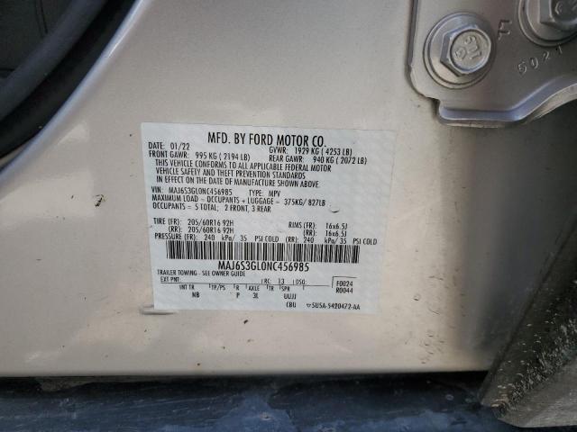 Photo 12 VIN: MAJ6S3GL0NC456985 - FORD ECOSPORT 