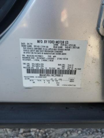 Photo 12 VIN: MAJ6S3GL1KC298815 - FORD ECOSPORT S 