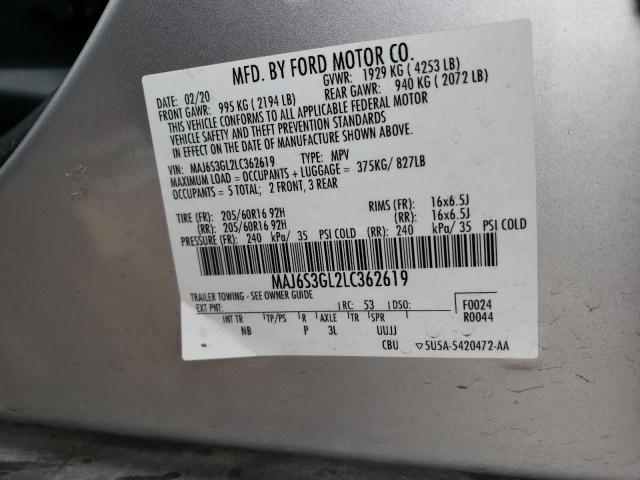 Photo 12 VIN: MAJ6S3GL2LC362619 - FORD ECOSPORT 