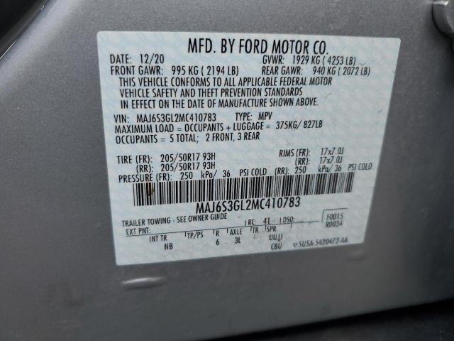 Photo 13 VIN: MAJ6S3GL2MC410783 - FORD ECOSPORT S 