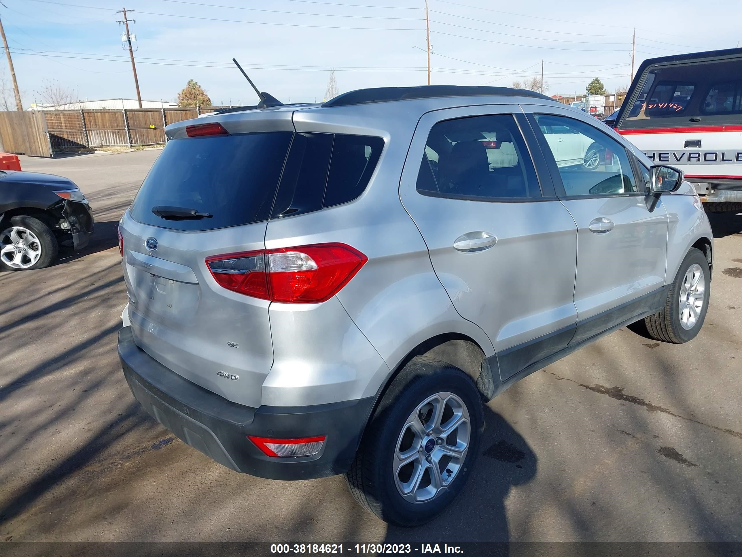 Photo 3 VIN: MAJ6S3GL2MC427762 - FORD ECOSPORT 