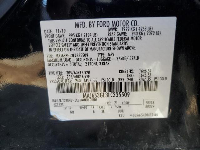 Photo 12 VIN: MAJ6S3GL3LC335509 - FORD ECOSPORT 