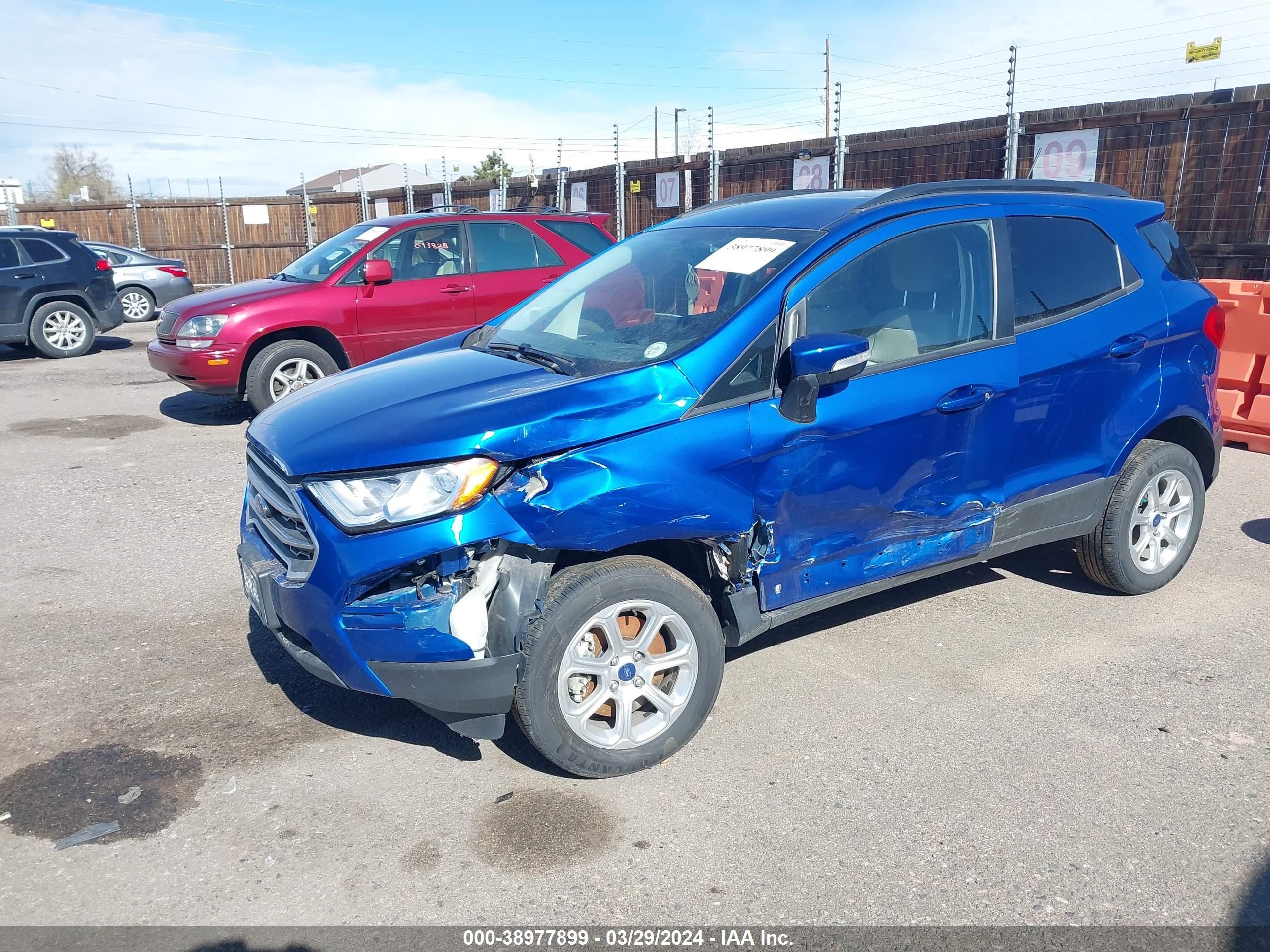 Photo 1 VIN: MAJ6S3GL3MC431304 - FORD ECOSPORT 