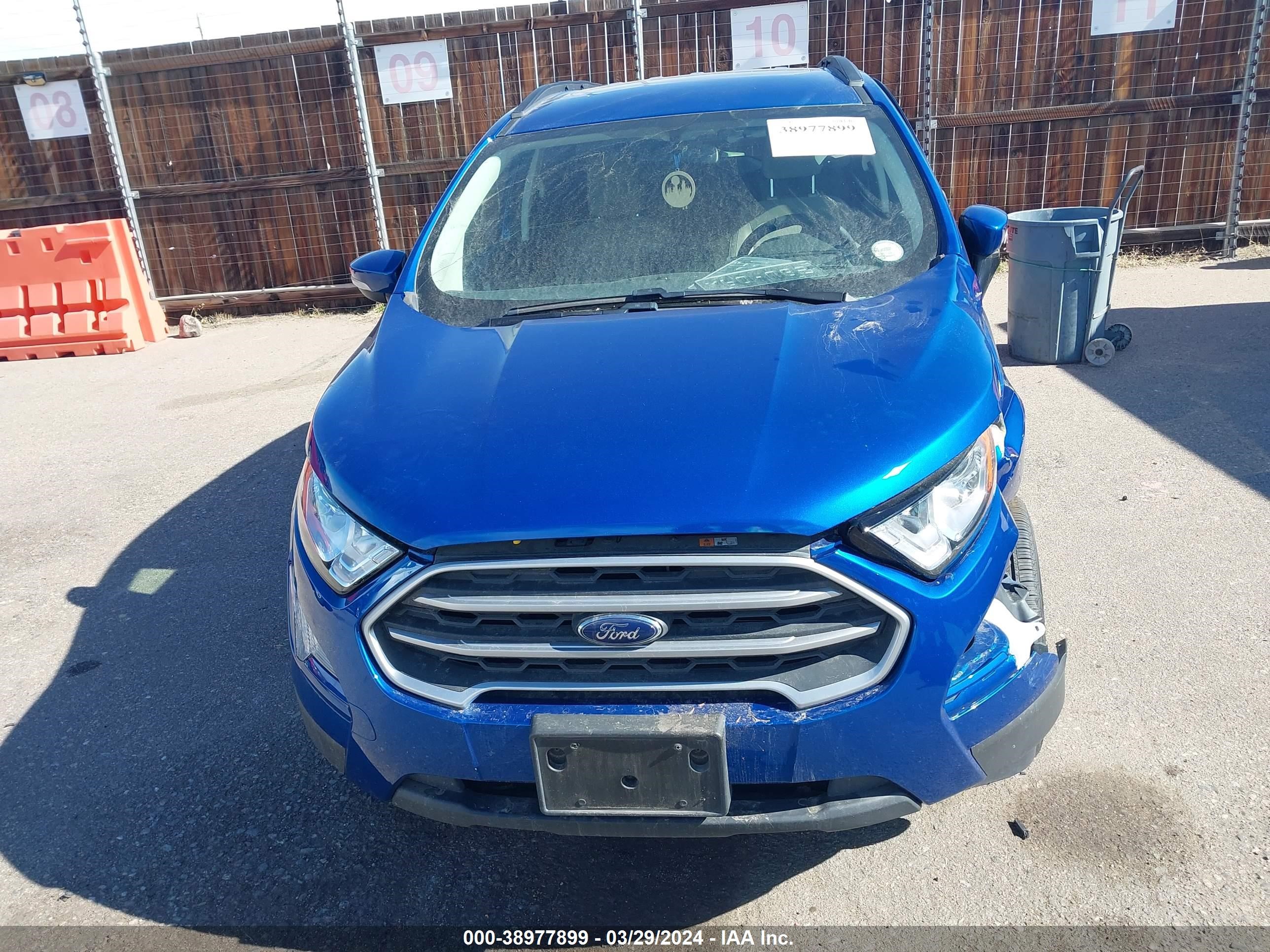 Photo 10 VIN: MAJ6S3GL3MC431304 - FORD ECOSPORT 