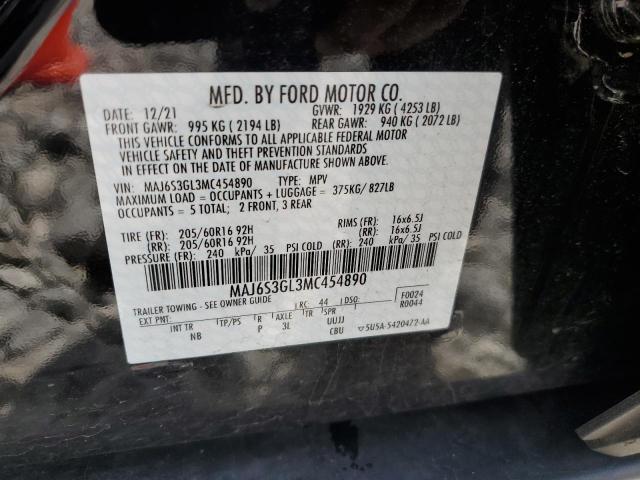 Photo 12 VIN: MAJ6S3GL3MC454890 - FORD ECOSPORT S 