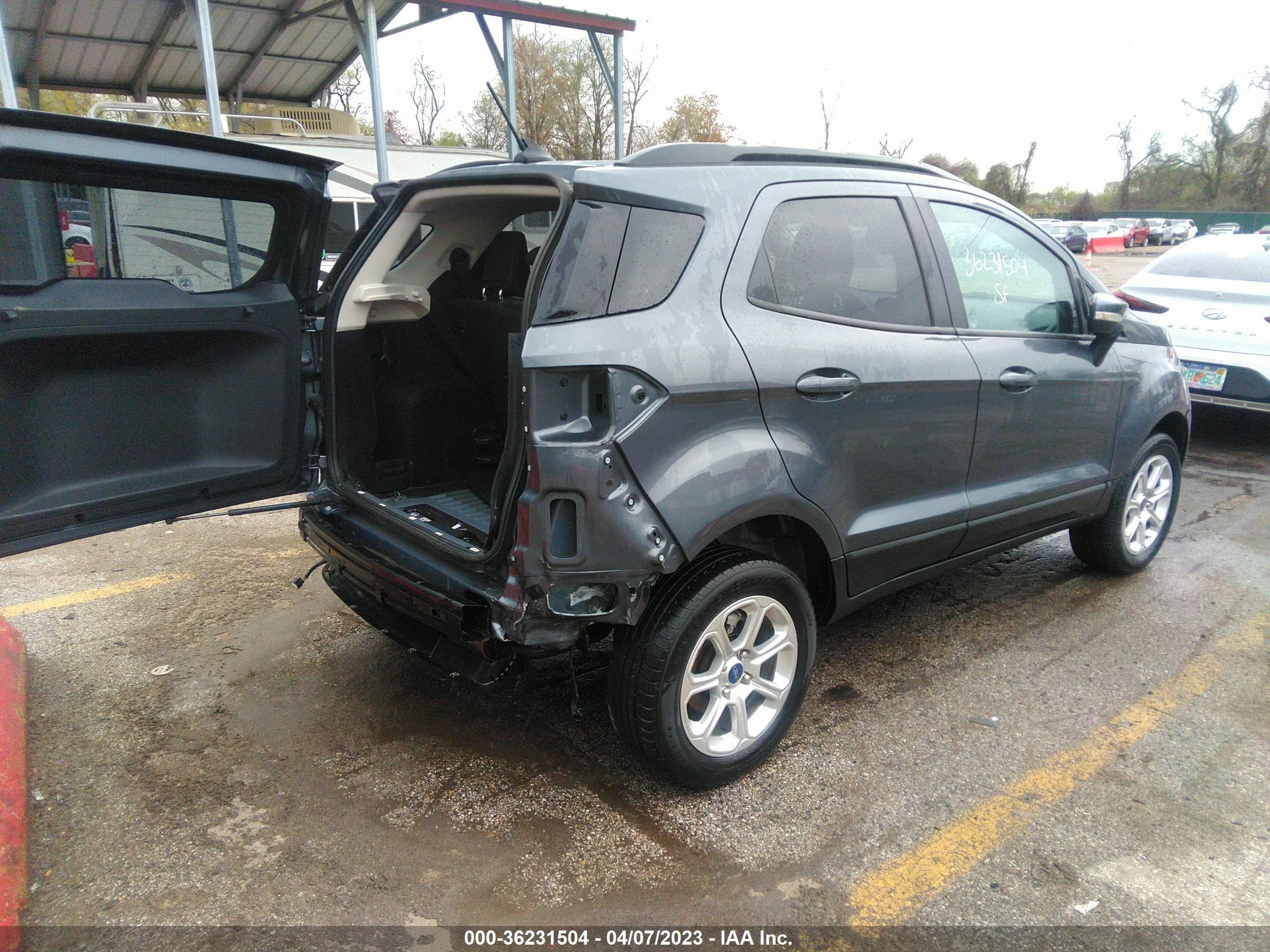 Photo 3 VIN: MAJ6S3GL4KC266036 - FORD ECOSPORT 