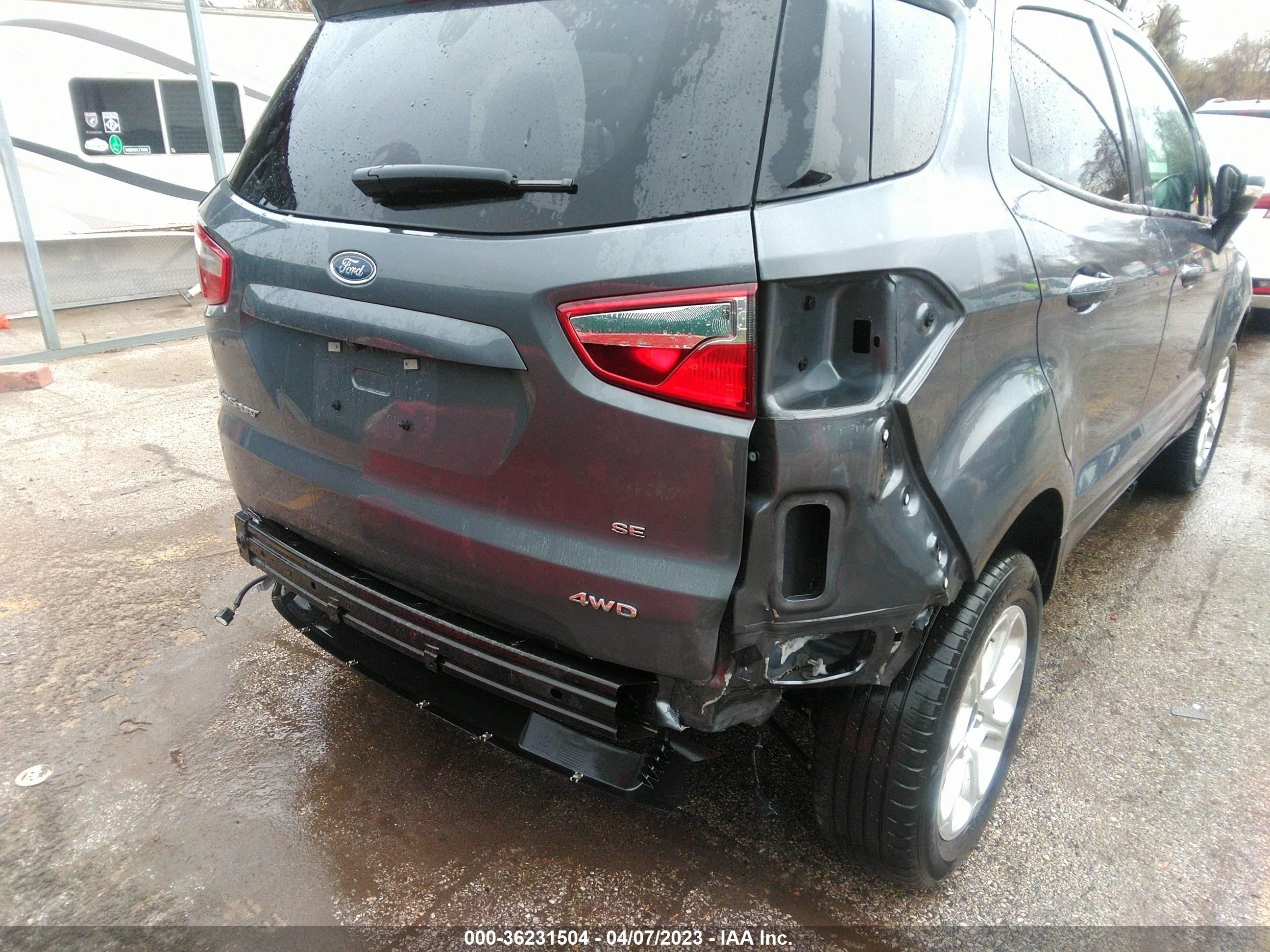 Photo 5 VIN: MAJ6S3GL4KC266036 - FORD ECOSPORT 