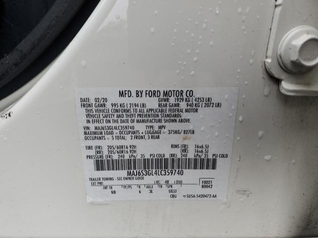 Photo 12 VIN: MAJ6S3GL4LC359740 - FORD ECOSPORT S 