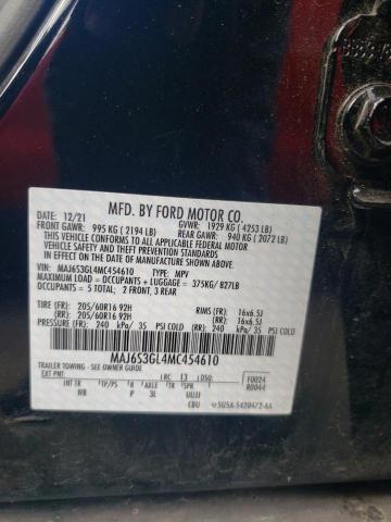 Photo 11 VIN: MAJ6S3GL4MC454610 - FORD ECOSPORT S 